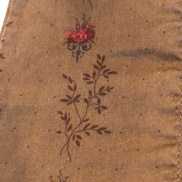 🌹Ralph Lauren Formal Garden Brown vintage standard size pillowcase - Picture 4 of 6